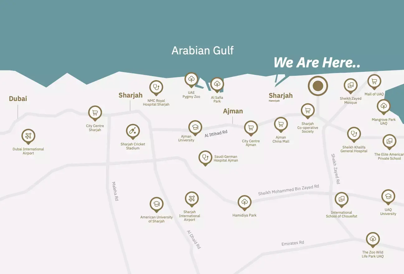 Aryam Villas 总体规划, Sharjah Waterfront City