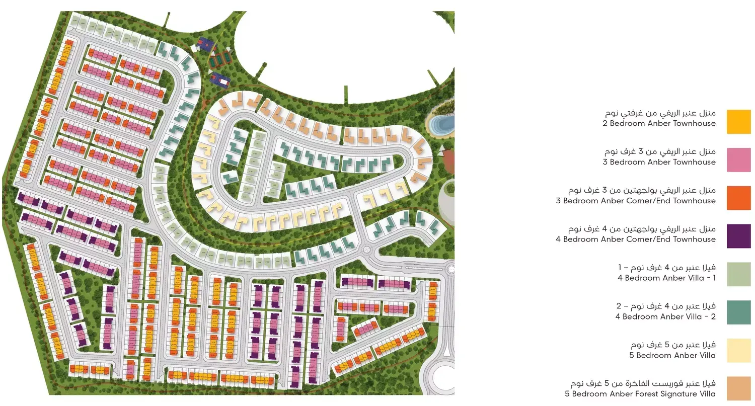Anber masterplan, Aljada