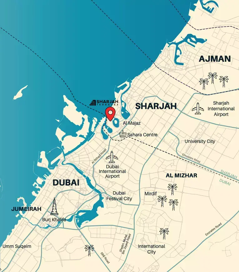 Мастер-план Sharjah Terraces, Al Khan
