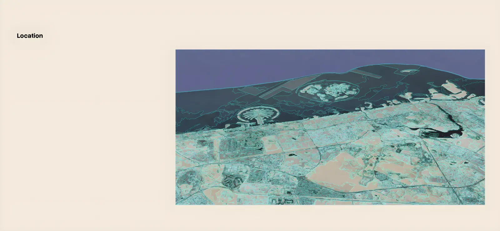 AB Cleo masterplan, Jebel Ali Hills