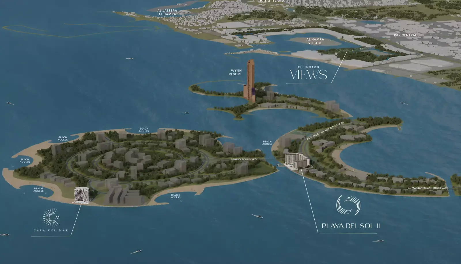 Playa Del Sol Phase 2 masterplan, Al Marjan Island