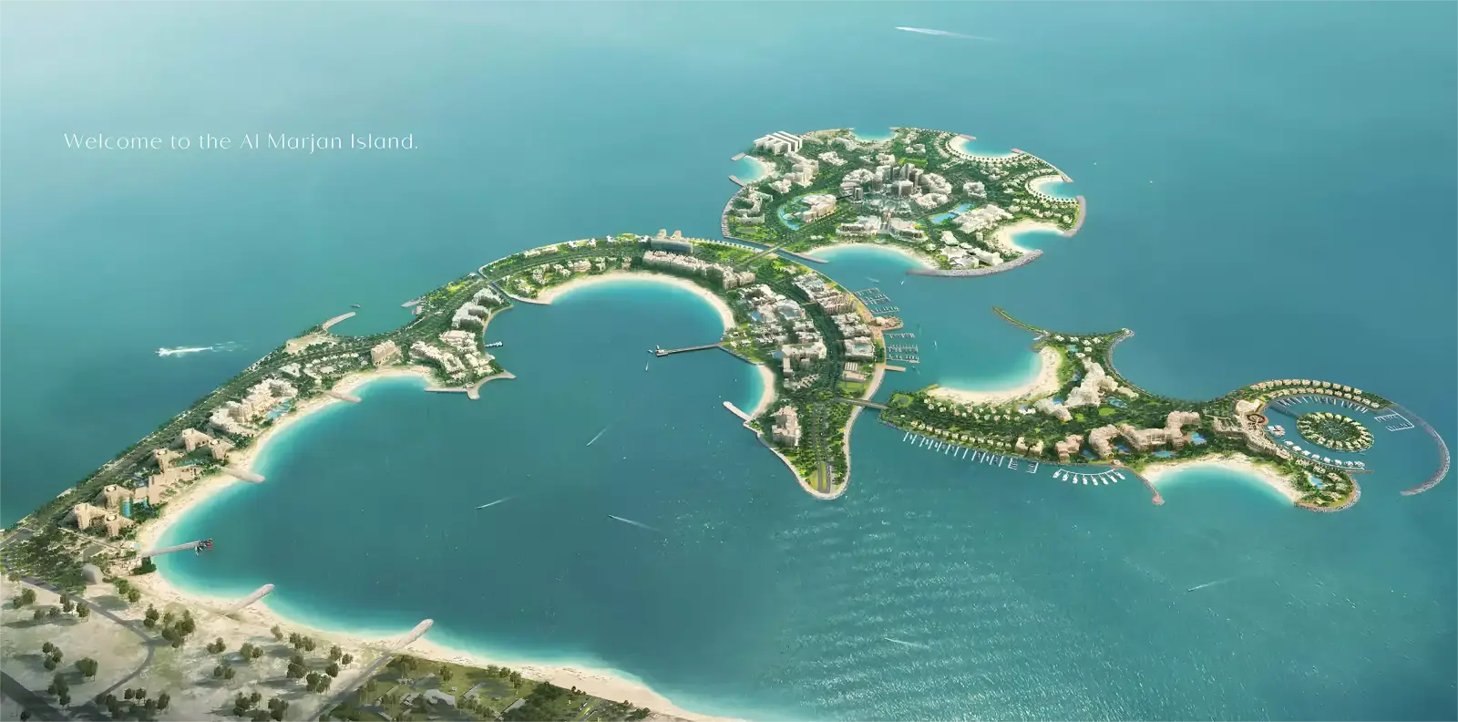 The Stellar Oceano masterplan, Al Marjan Island