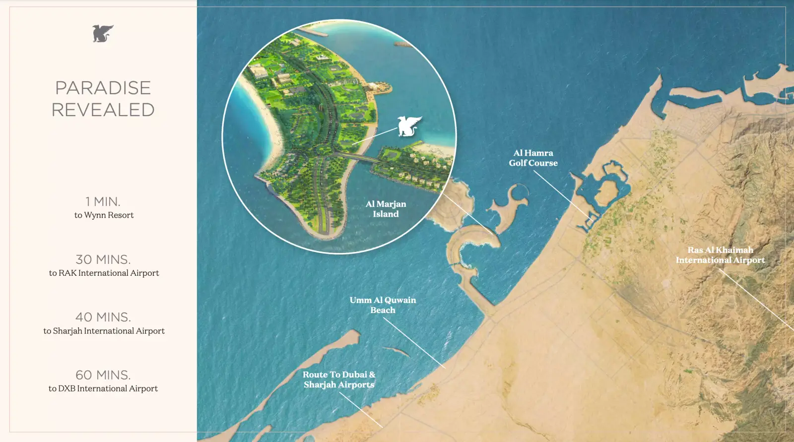 JW Marriott Residences masterplan, Al Marjan Island
