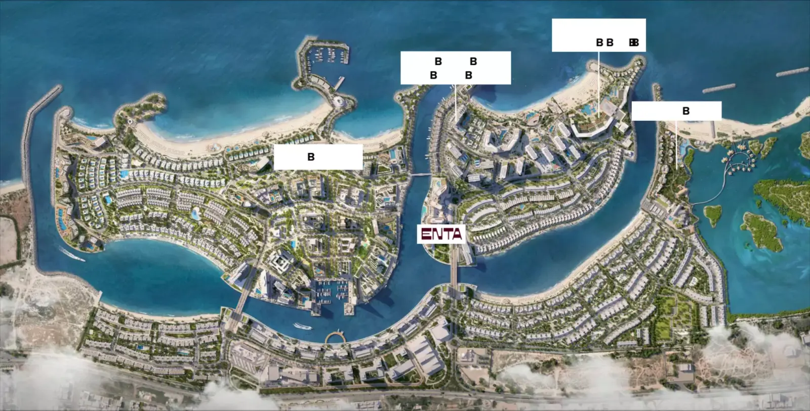 Enta Mina Residences मास्टरप्लान, Mina Al Arab