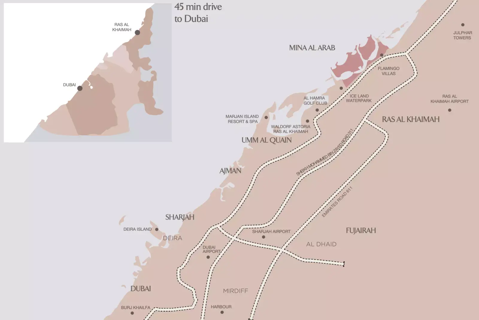 Ras Al Khaimah Gateway masterplan, Ras al Khaimah Gateway