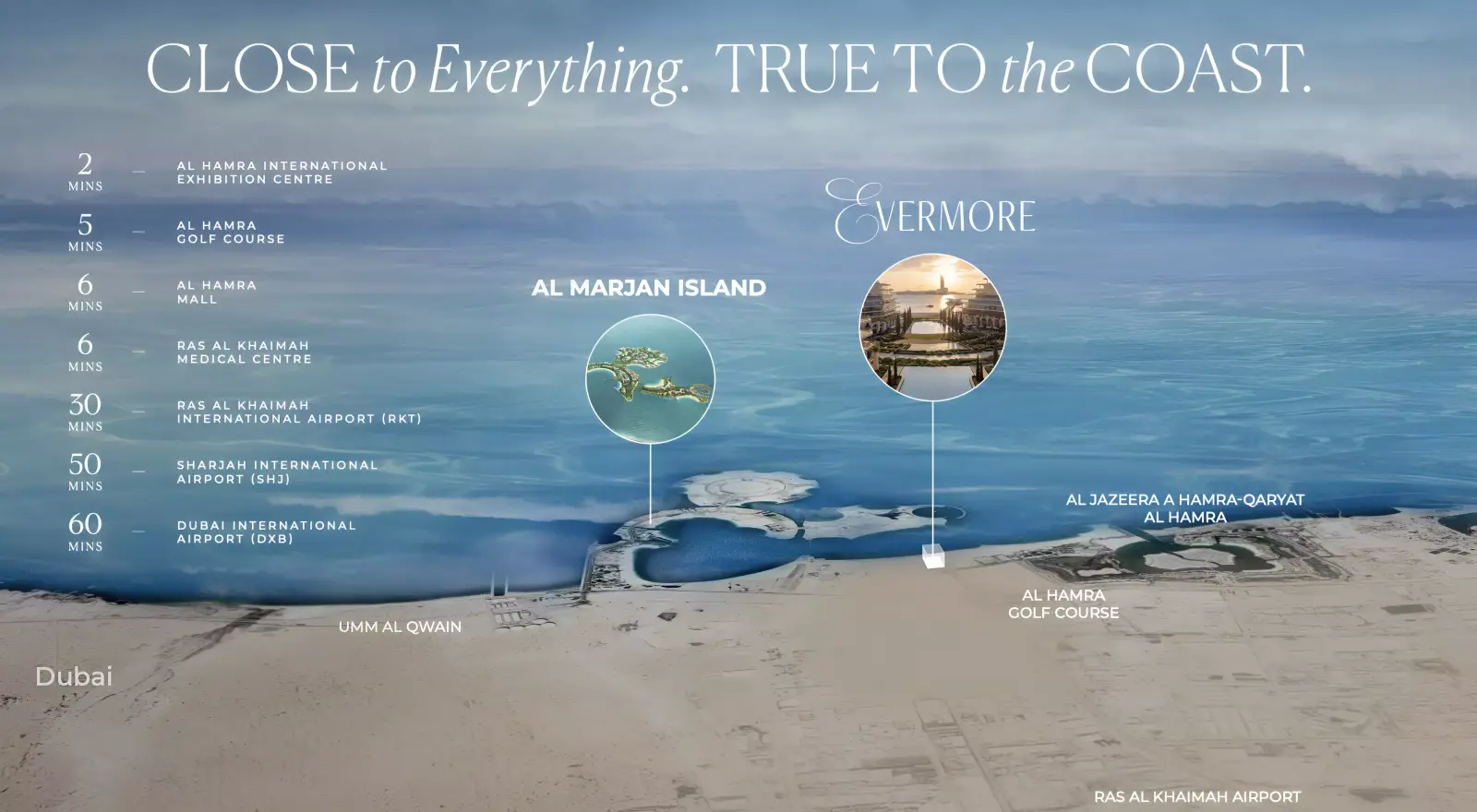 Le Chateau मास्टरप्लान, Al Marjan Island
