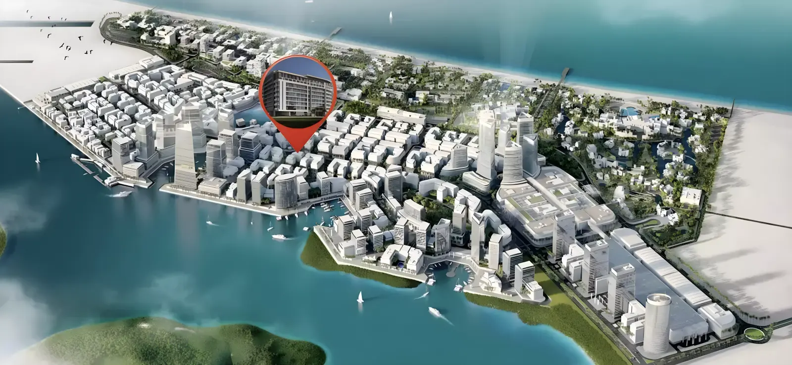 Canterbury Waterfront masterplan, Al Zorah