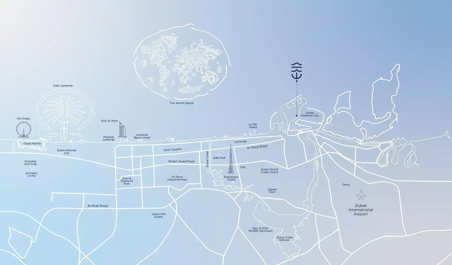 Masterplan The Pier Residences, Maritime City