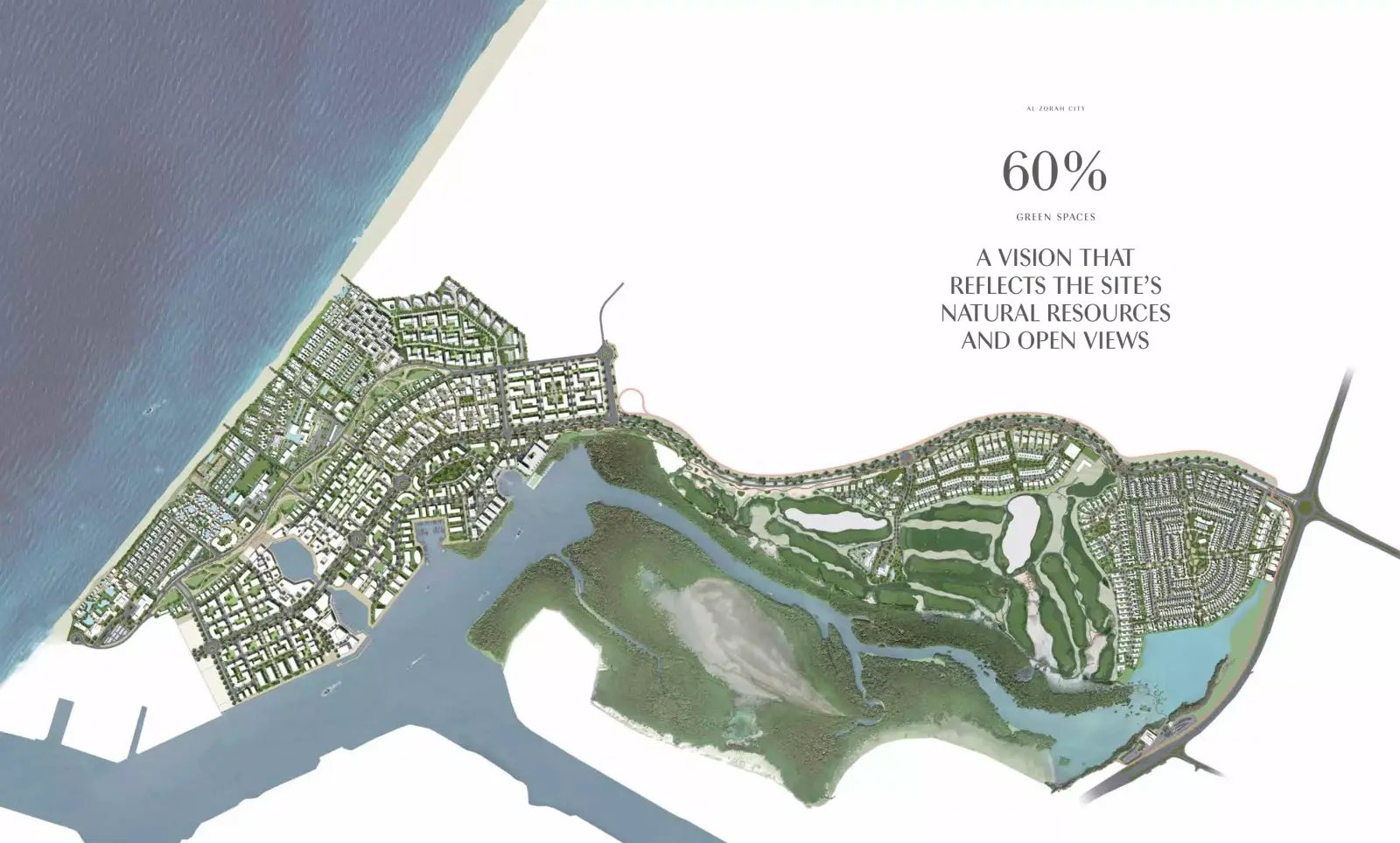 Creekside Residence masterplan, Al Zorah