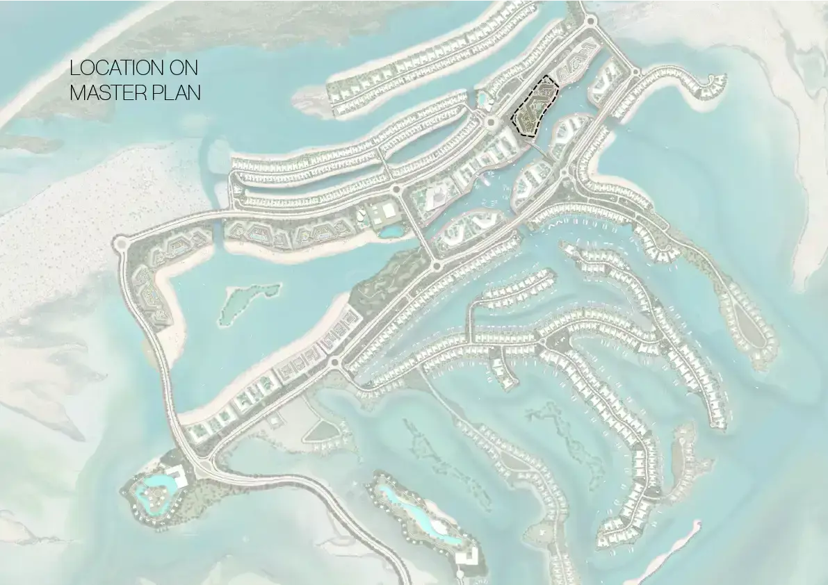Pierside Marina Residences masterplan, Umm Al Quwain Marina