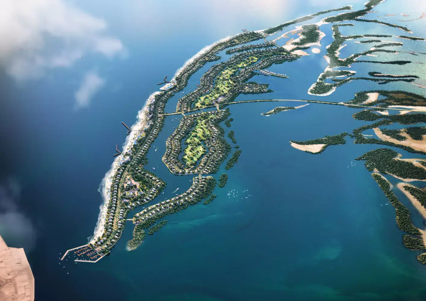 Masterplan Sobha Firdous, Umm Al Quwain Marina