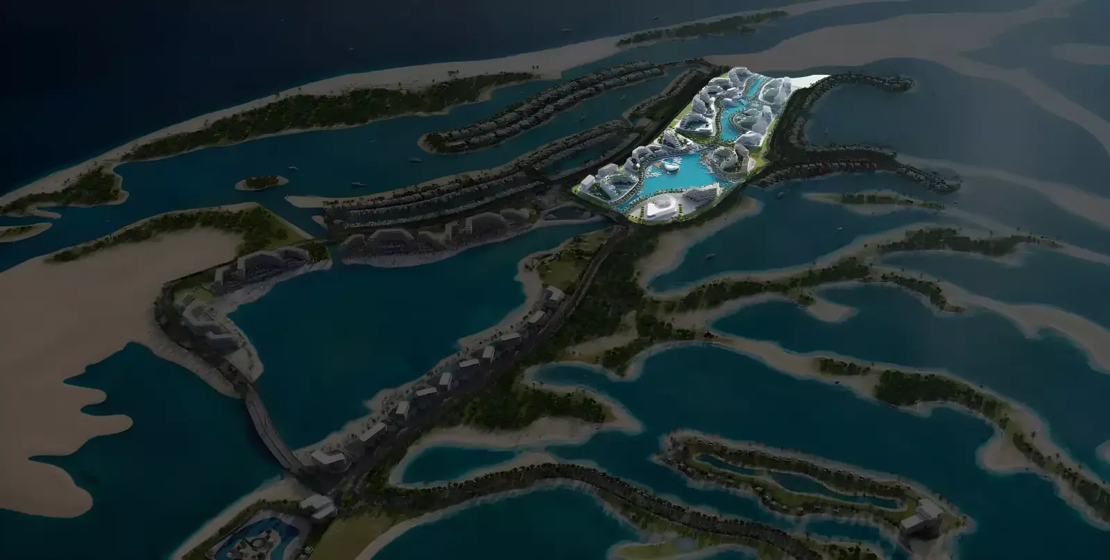 Pearlside Marina Residences masterplan, Umm Al Quwain Marina