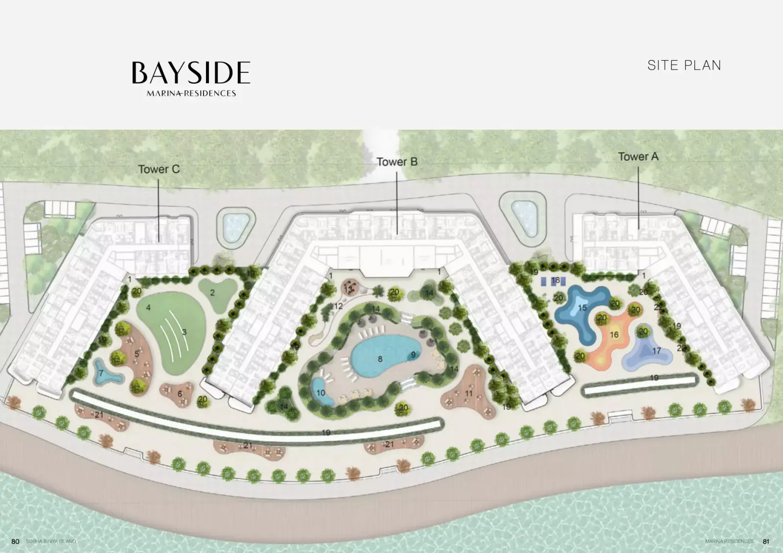 Bayside Marina Residences 总体规划, Umm Al Quwain Marina