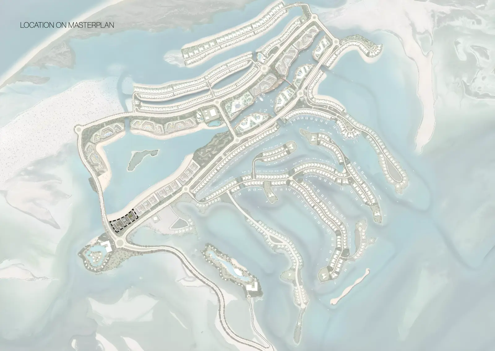Pristine Beach Residences 总体规划, Umm Al Quwain Marina