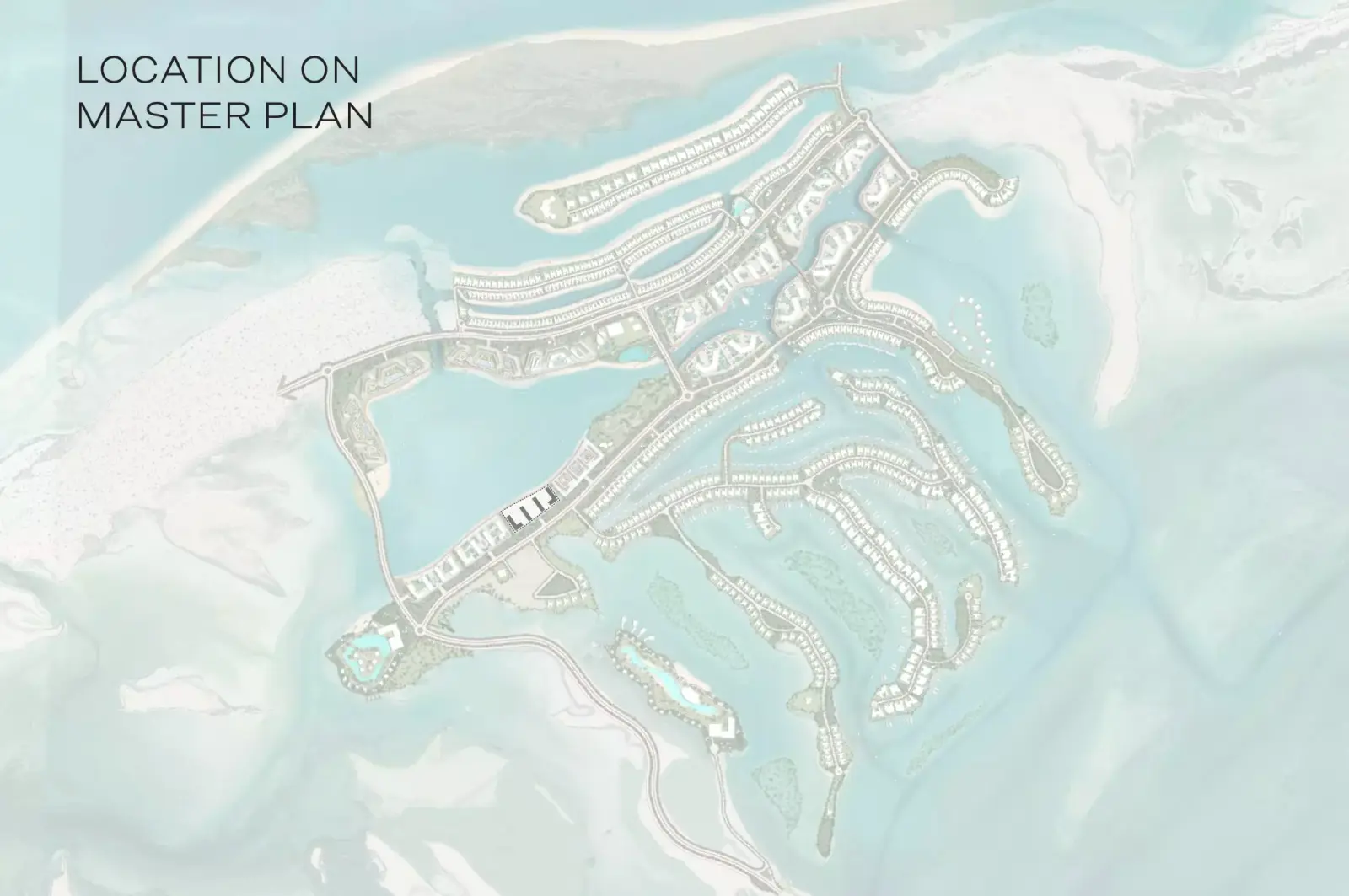 Masterplan Coastline Beach Residences, Umm Al Quwain Marina