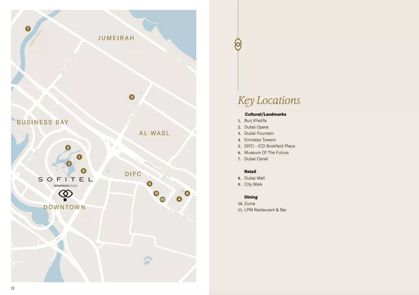 Sofitel Residences masterplan, Downtown Dubai