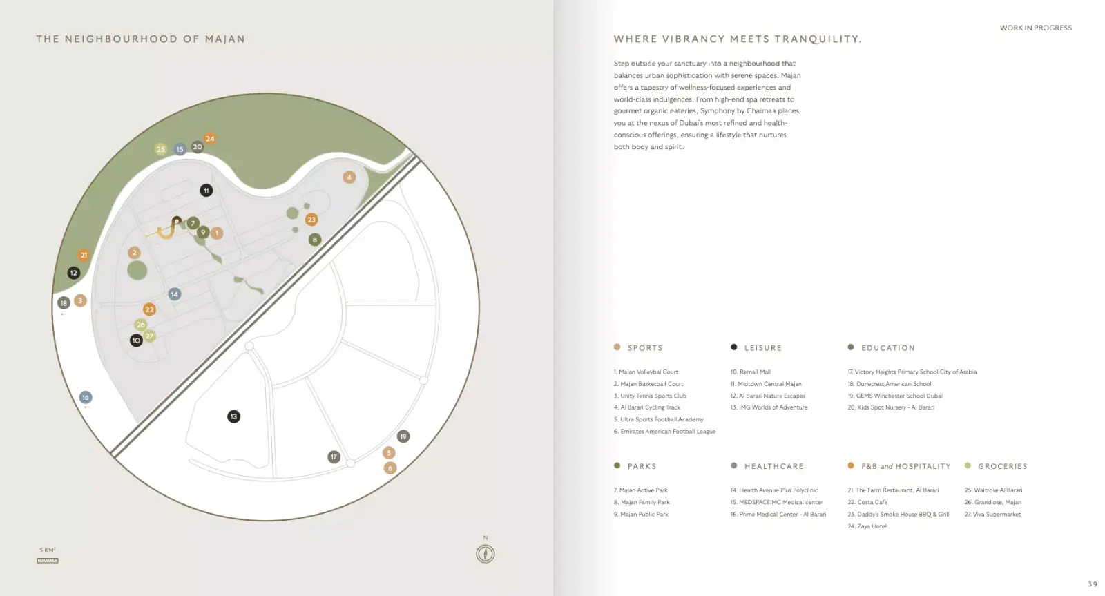 Symphony masterplan, Majan