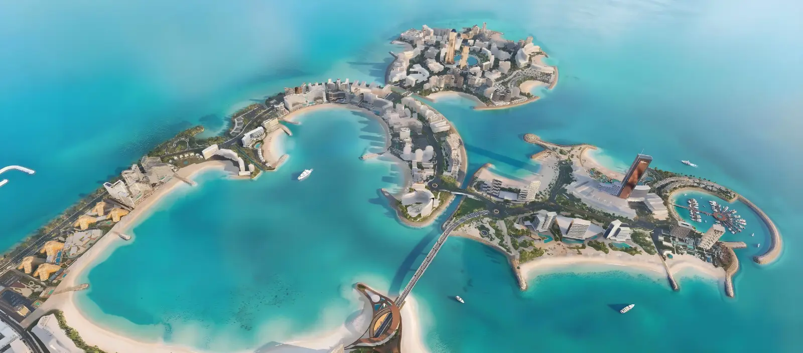 The Views masterplan, Al Marjan Island