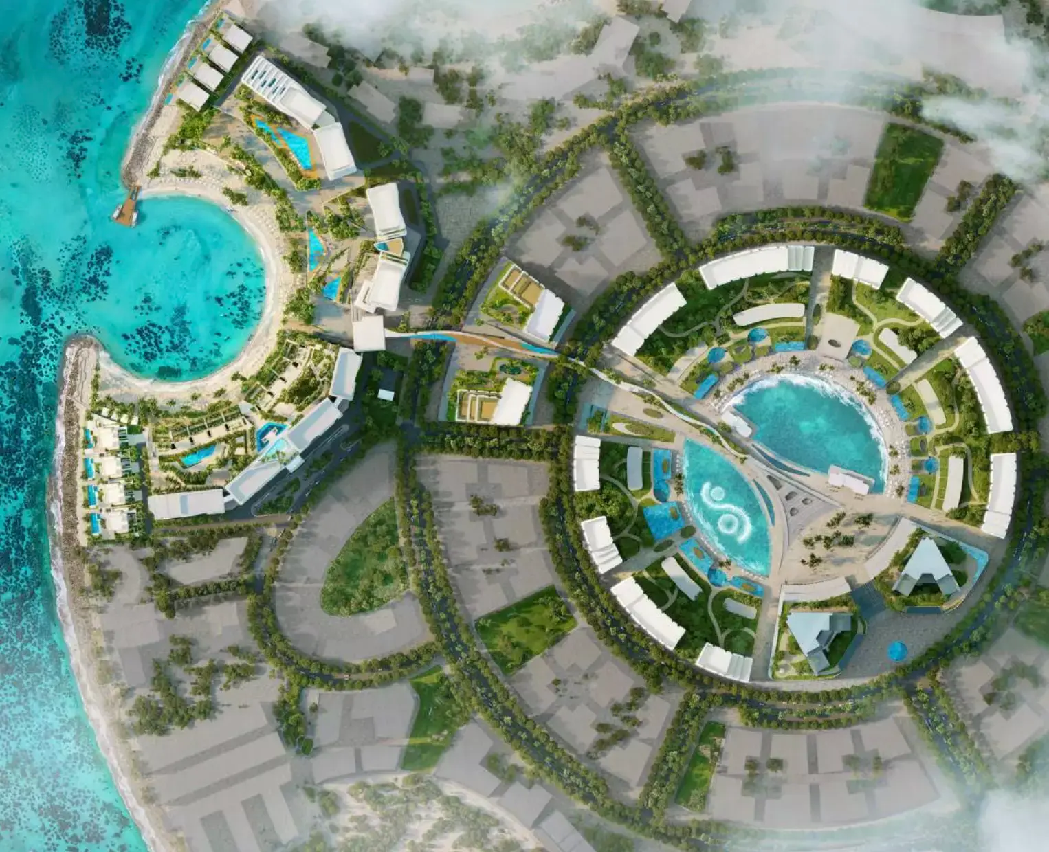Fairmont Residences At Al Marjan Island masterplan, Al Marjan Island