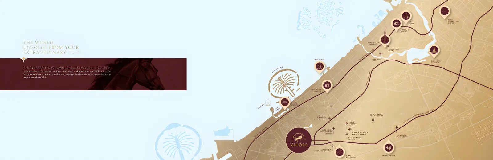 Мастер-план Valore, Jumeirah Village Circle
