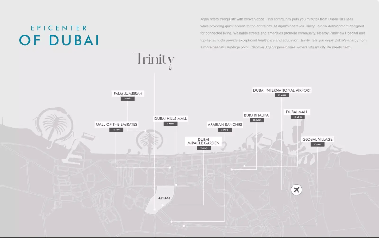 Masterplan Trinity Arjan, Arjan