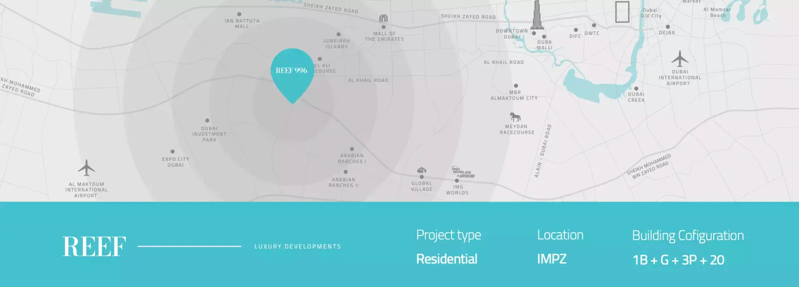 Masterplan REFF 996, Dubai Production City (IMPZ)