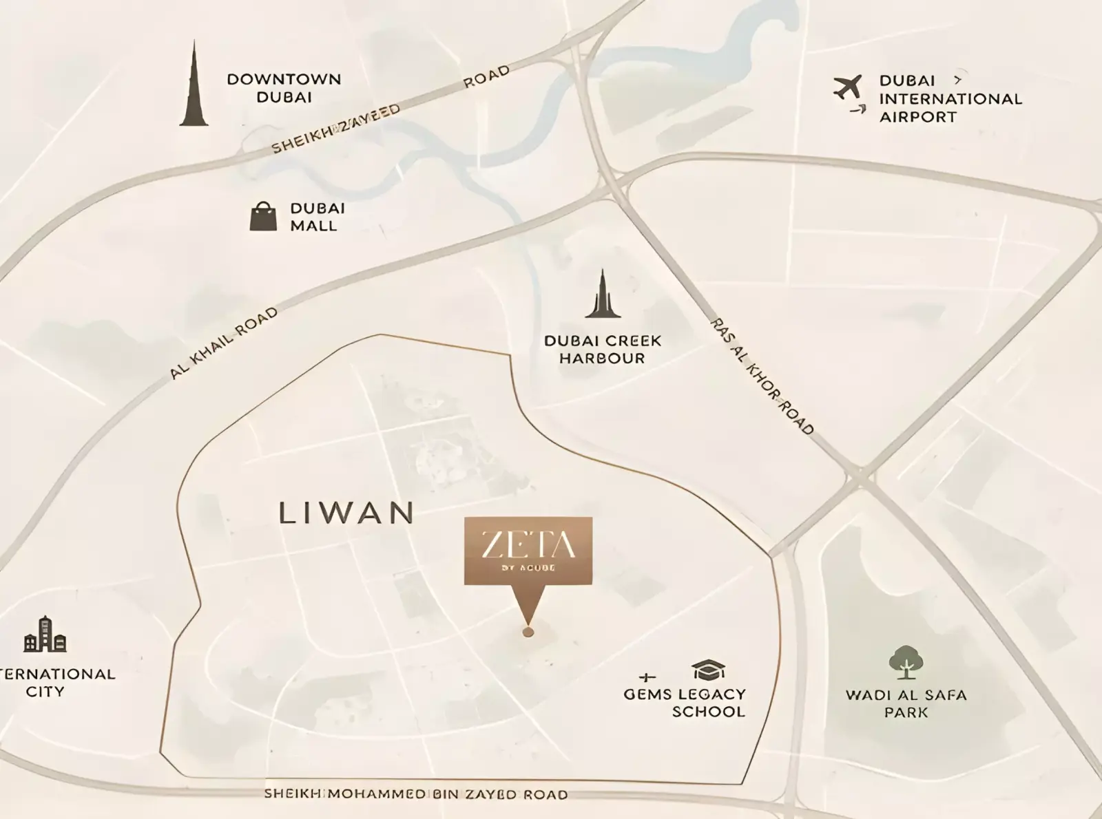 Masterplan Zeta, Liwan