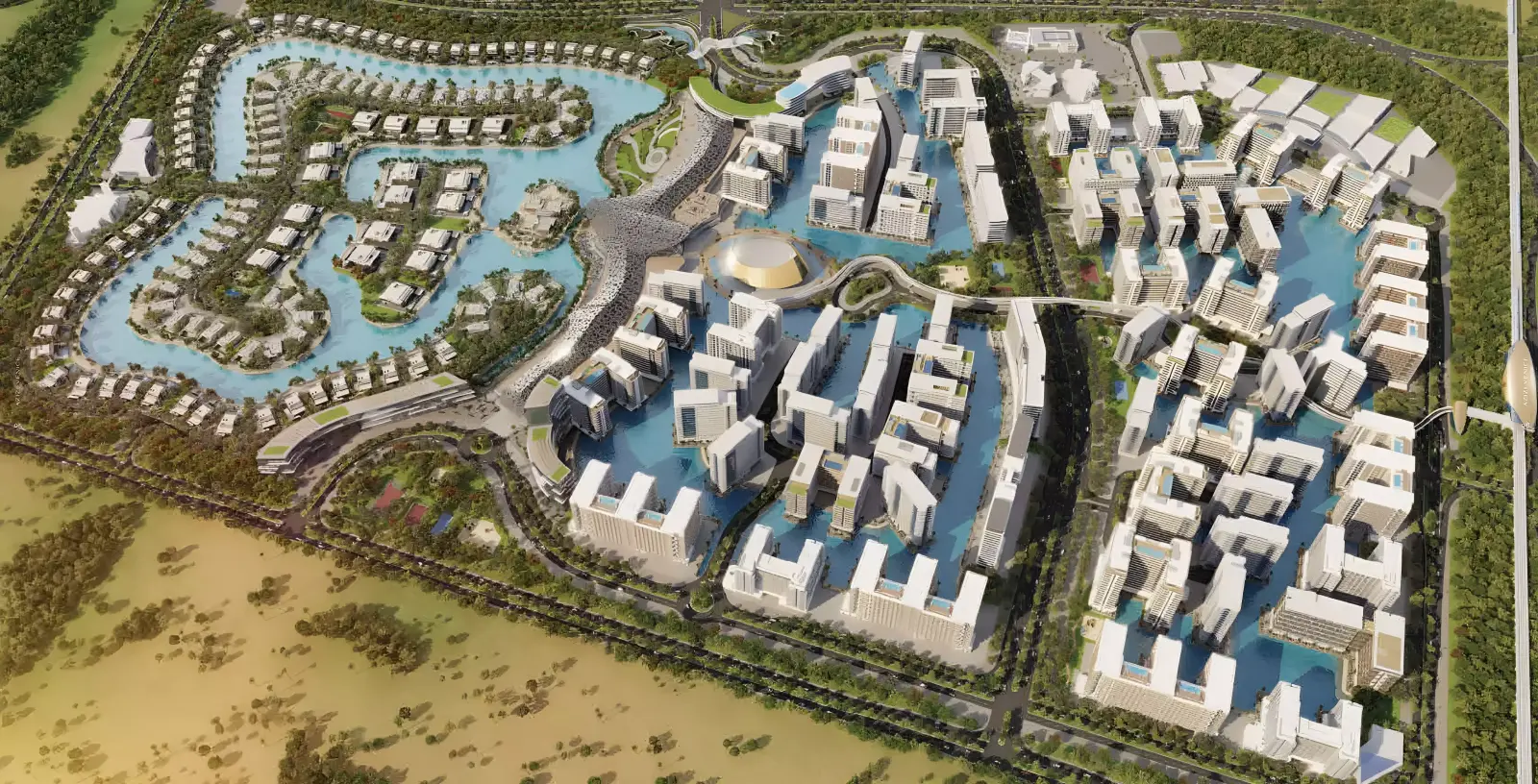 Azizi Venice 2 masterplan, Dubai South (Dubai World Central)