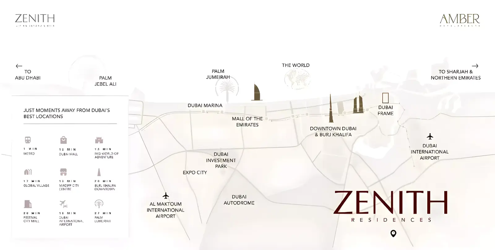 Masterplan Zenith Residences, International City Phase 2