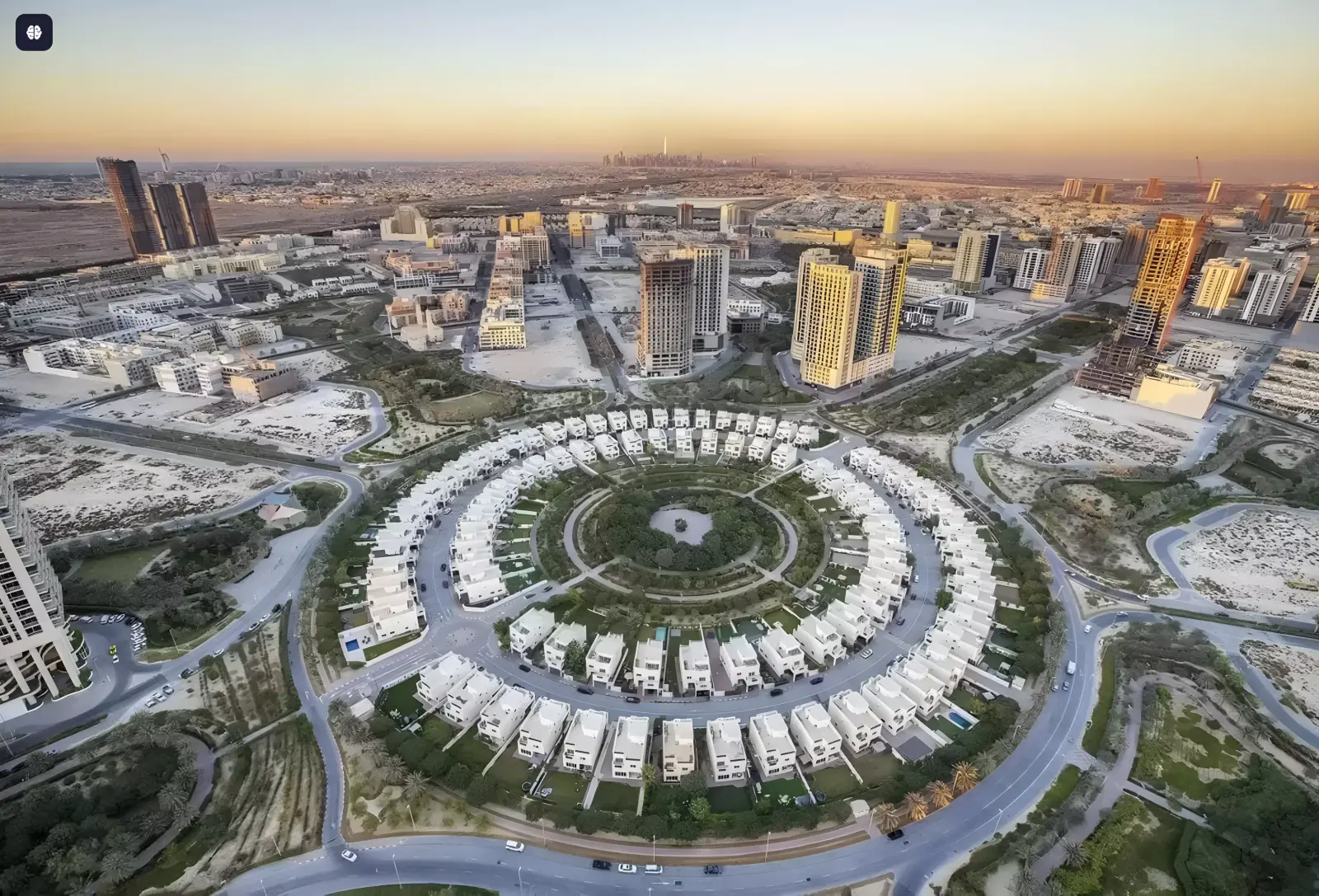 The Borough masterplan, Jumeirah Village Circle