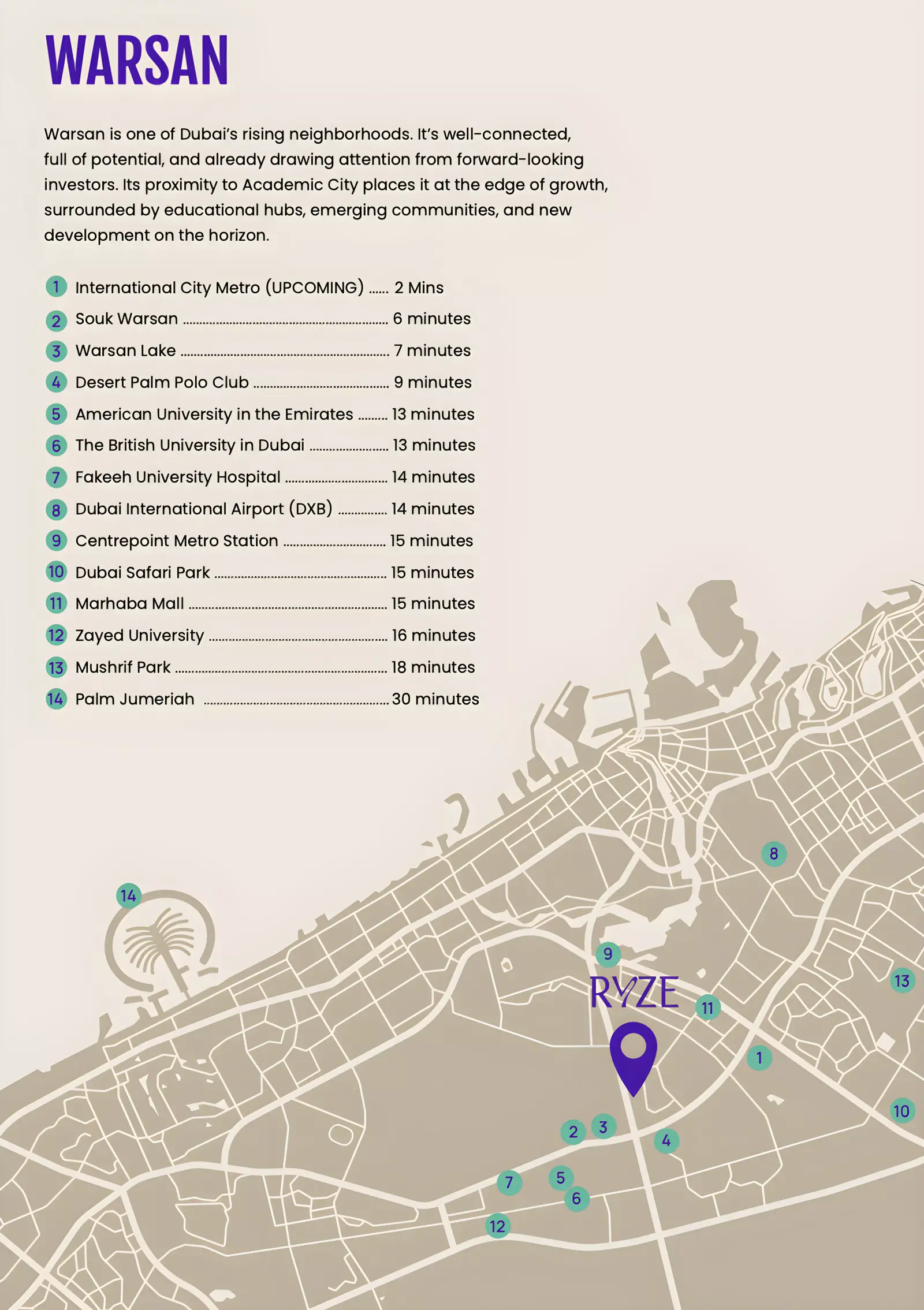 Ryze masterplan, International City
