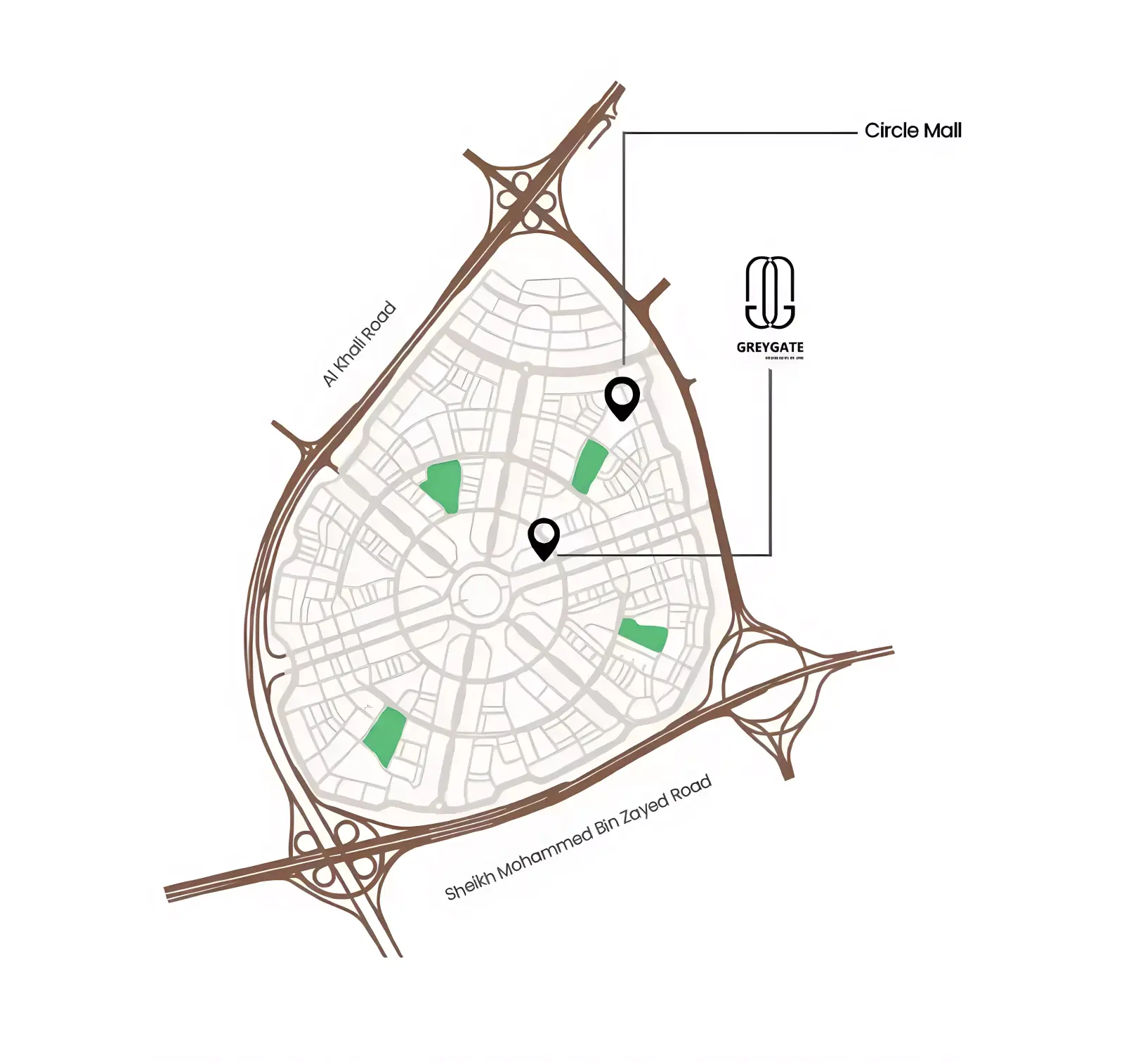 Greygate Residences 总体规划, Jumeirah Village Circle