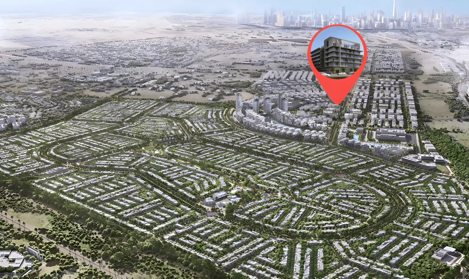 Aizel Tower masterplan, International City Phase 2