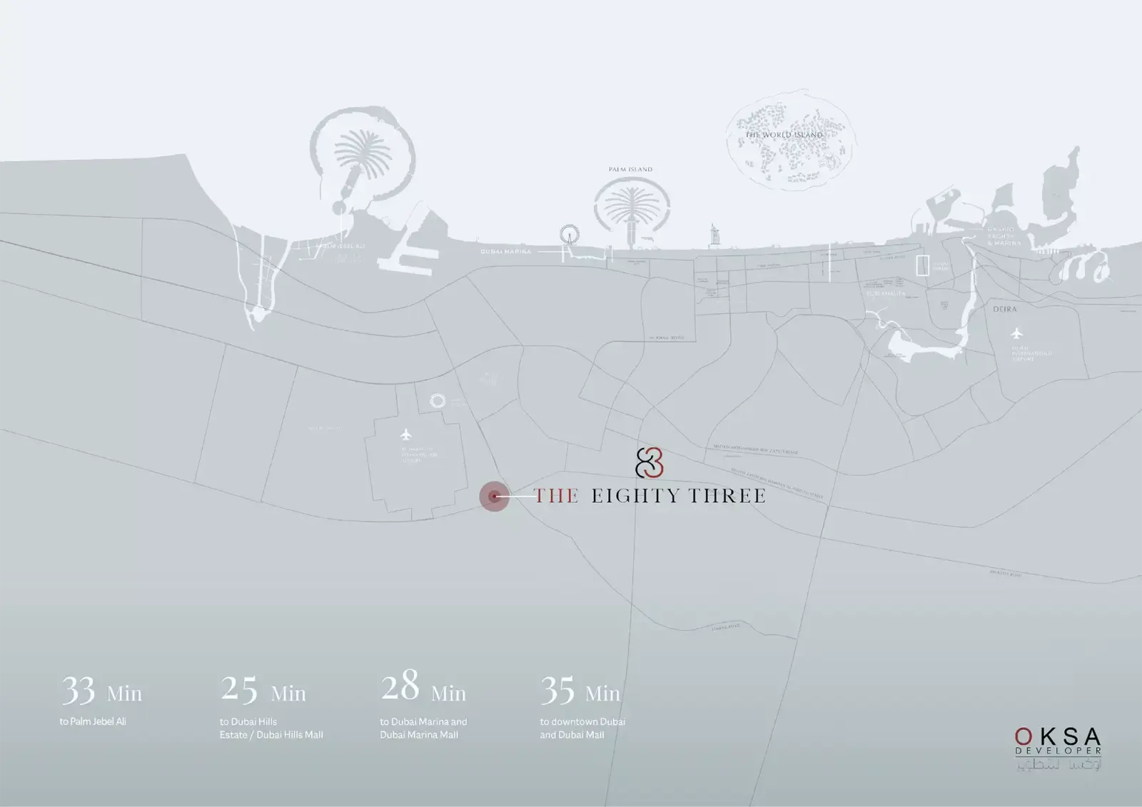 The Eighty Three masterplan, Dubai South (Dubai World Central)