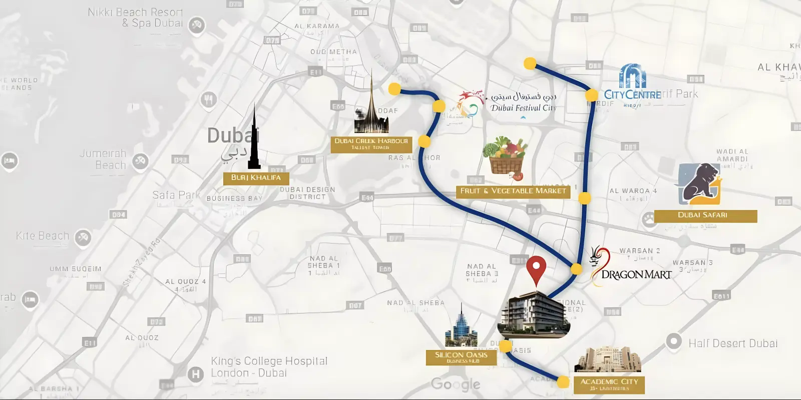 Elevia Residences Phase 3 masterplan, International City Phase 2