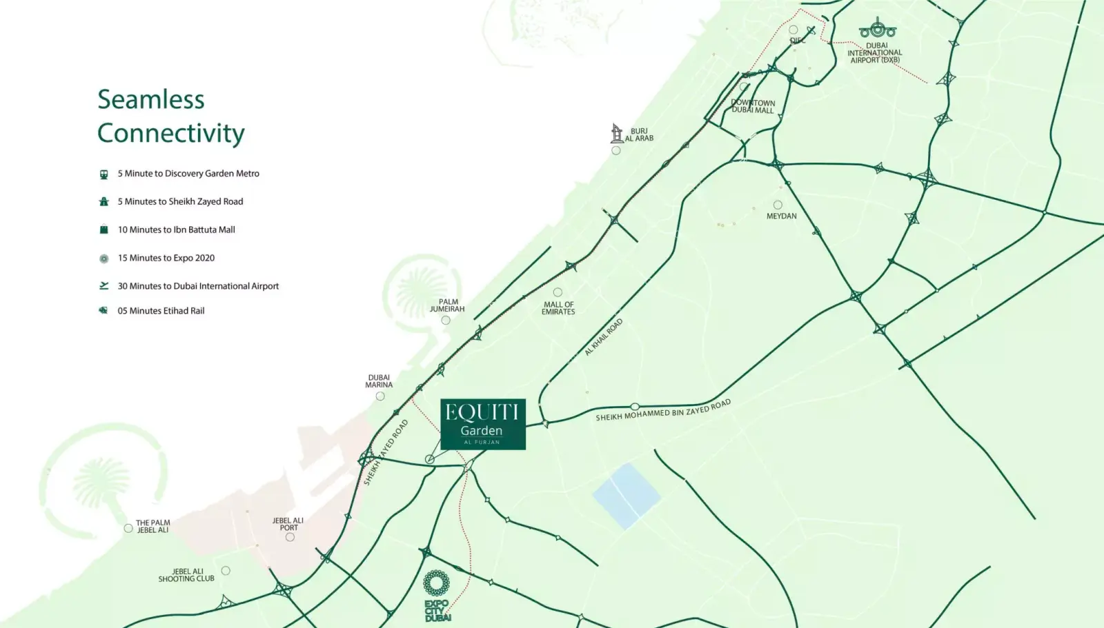 Masterplan Equiti Garden, Al Furjan
