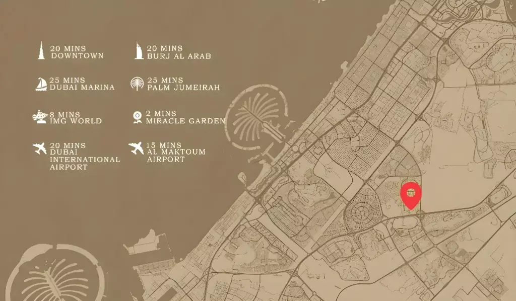 Rose Gardens Phase 3 masterplan, Arjan