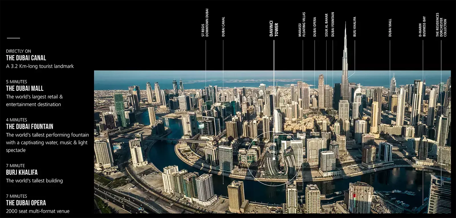 DaVinci Tower masterplan, Business Bay