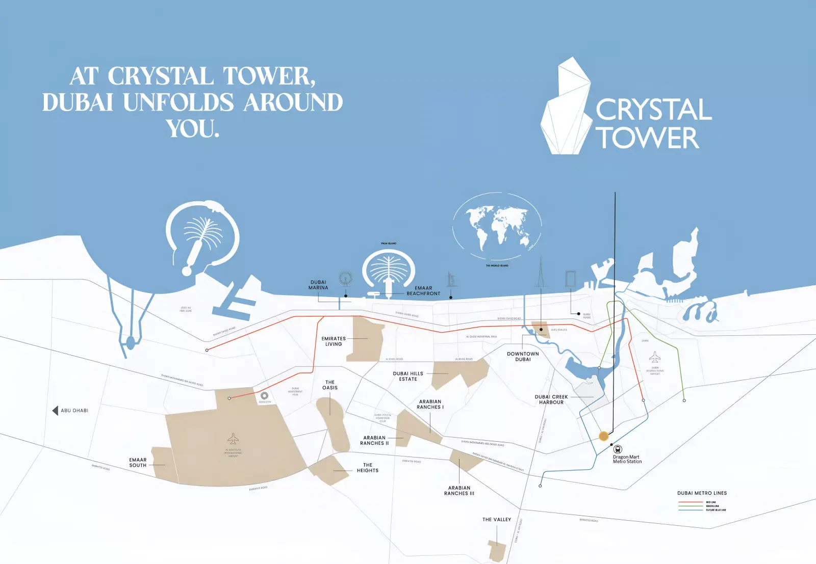 Crystal Tower masterplan, International City