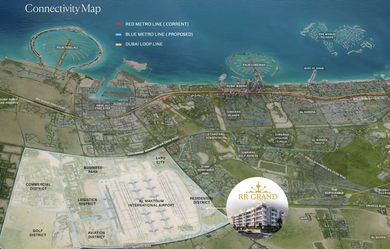 RR Grand masterplan, Dubai South (Dubai World Central)