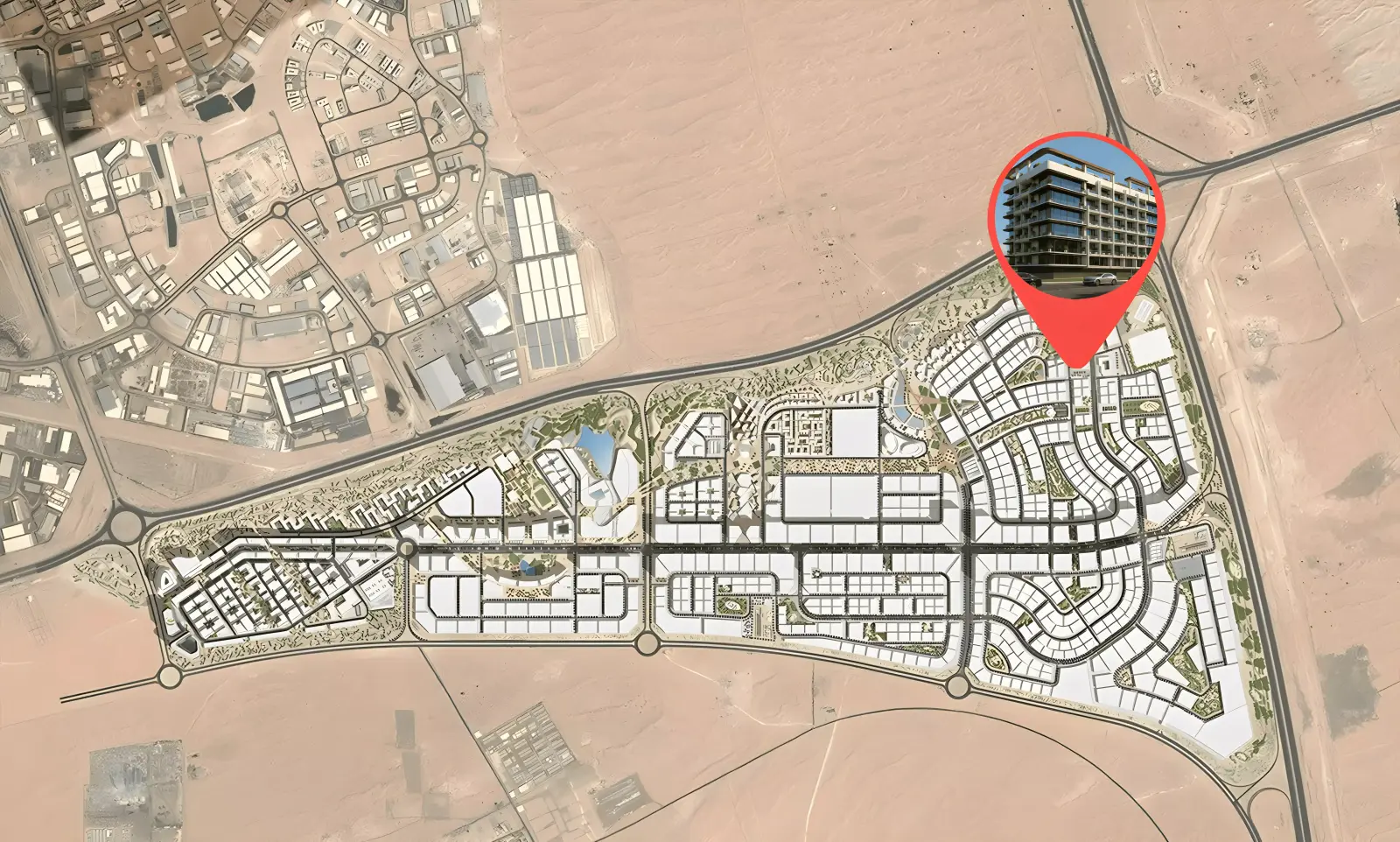 Мастер-план MAAK Residence, Dubai South (Dubai World Central)