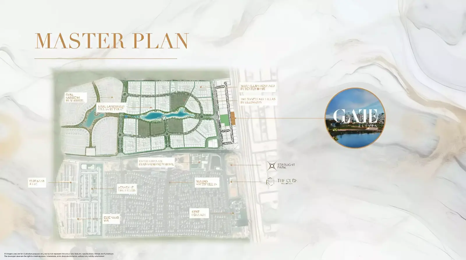 Gate Eleven Residences masterplan, Mohammed Bin Rashid City