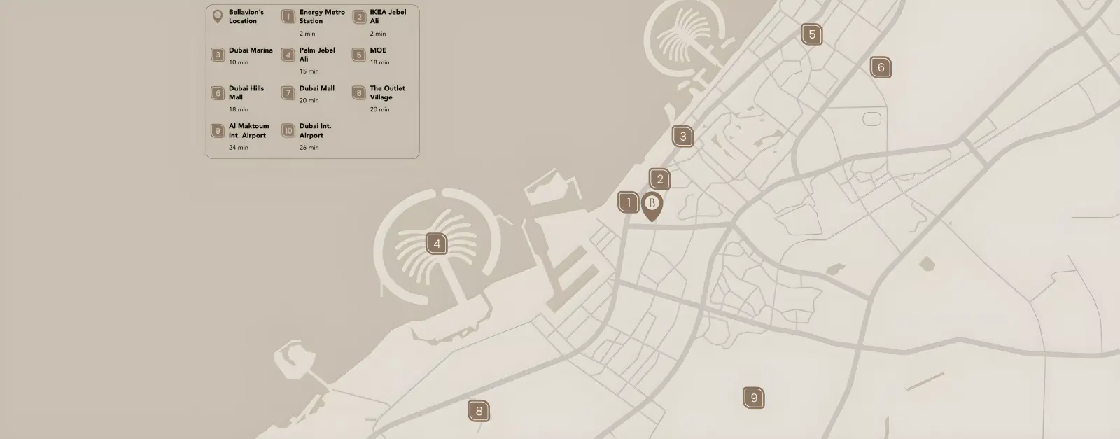 Bellavion Residences 总体规划, Wasl Gate