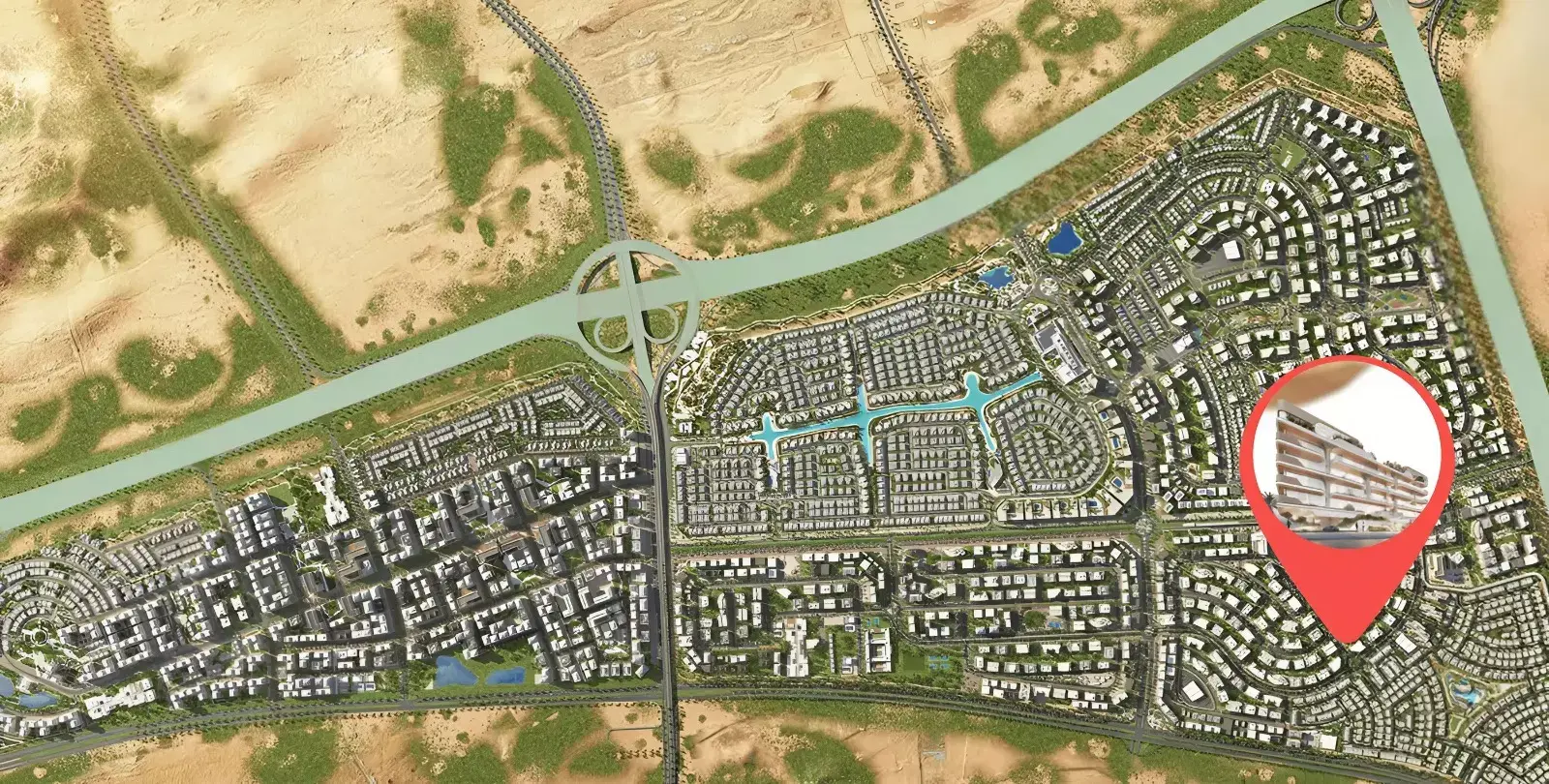 Casa Aura Residence मास्टरप्लान, Dubai South (Dubai World Central)
