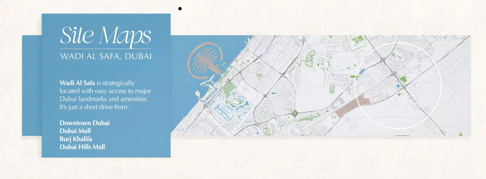 Masterplan Roof Comfort, Dubai Land Residence Complex