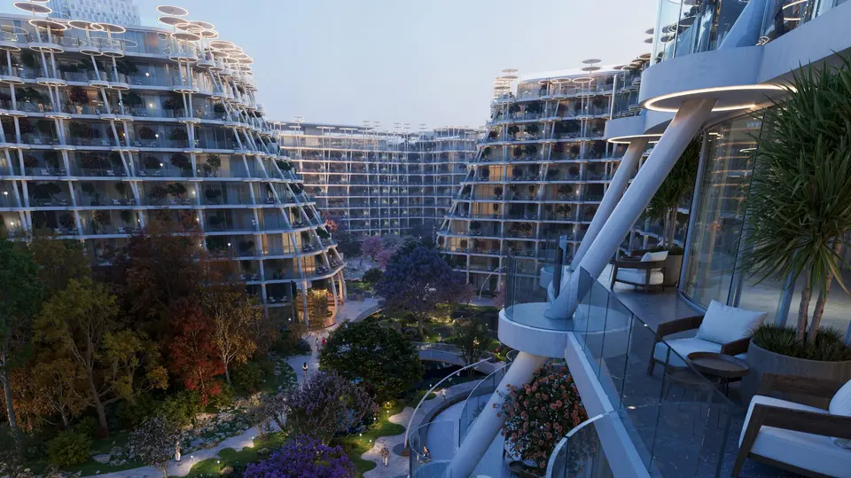 Sakura Gardens by HRE Development in Falcon City of Wonders