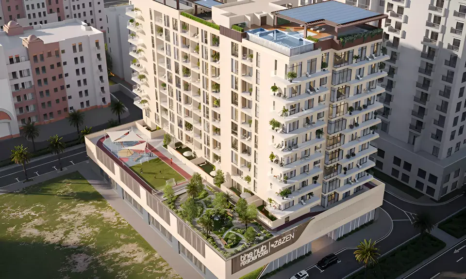 The Hub Residences by ZāZEN Property Development in Al Furjan
