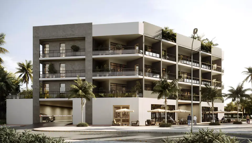 Lateral One by Grand Signature Development in Dubai Land Residence Complex
