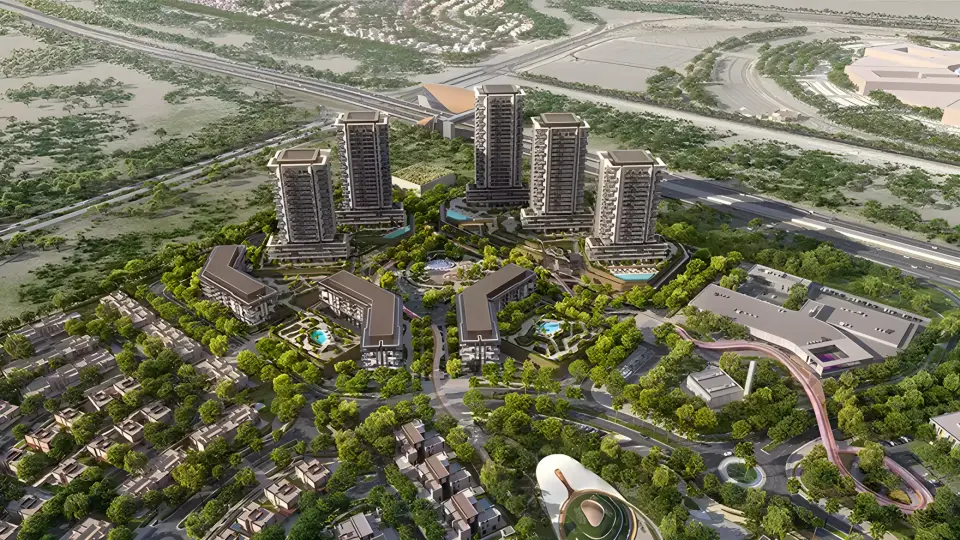 Azul Tower by Aldar Properties PJSC in Athlon by Aldar