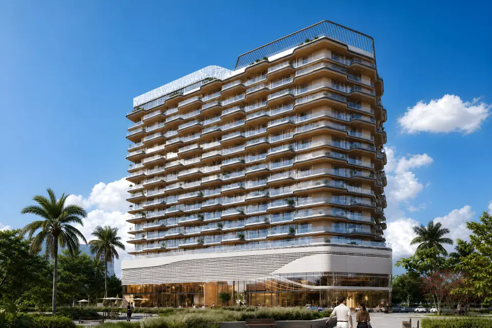 Treppan Vision by Fakhruddin Properties in Dubai Land Residence Complex